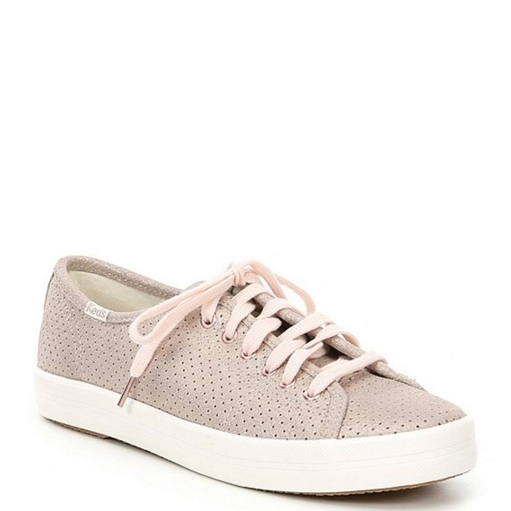 Kate Spade Women's Pink Leather Tennis Shoes
